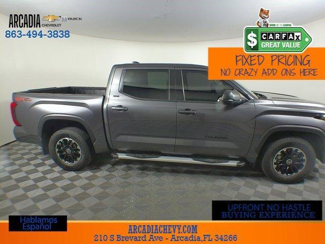 used 2022 Toyota Tundra car, priced at $37,611