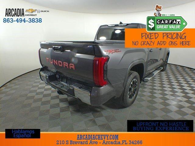 used 2022 Toyota Tundra car, priced at $37,611