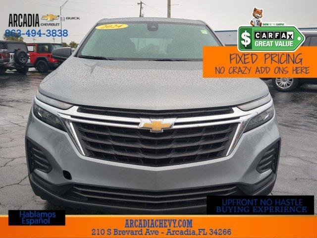 used 2024 Chevrolet Equinox car, priced at $21,884