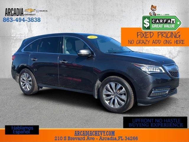 used 2014 Acura MDX car, priced at $15,300