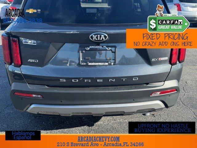 used 2021 Kia Sorento car, priced at $29,900