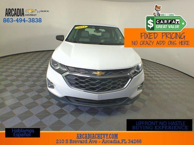 used 2021 Chevrolet Equinox car, priced at $17,384