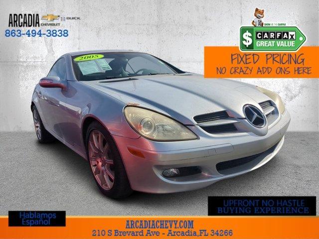 used 2005 Mercedes-Benz SLK-Class car, priced at $12,284