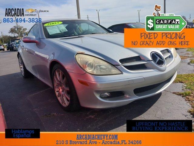 used 2005 Mercedes-Benz SLK-Class car, priced at $12,284