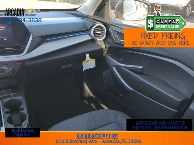 used 2024 Chevrolet Trax car, priced at $20,195