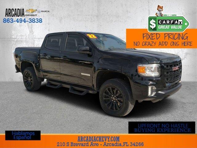 used 2022 GMC Canyon car, priced at $28,384