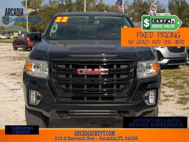 used 2022 GMC Canyon car, priced at $28,384