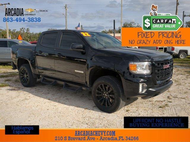 used 2022 GMC Canyon car, priced at $28,384