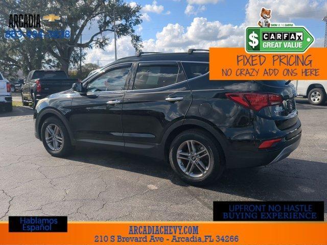 used 2017 Hyundai Santa Fe Sport car, priced at $14,000