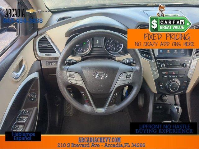 used 2017 Hyundai Santa Fe Sport car, priced at $14,000