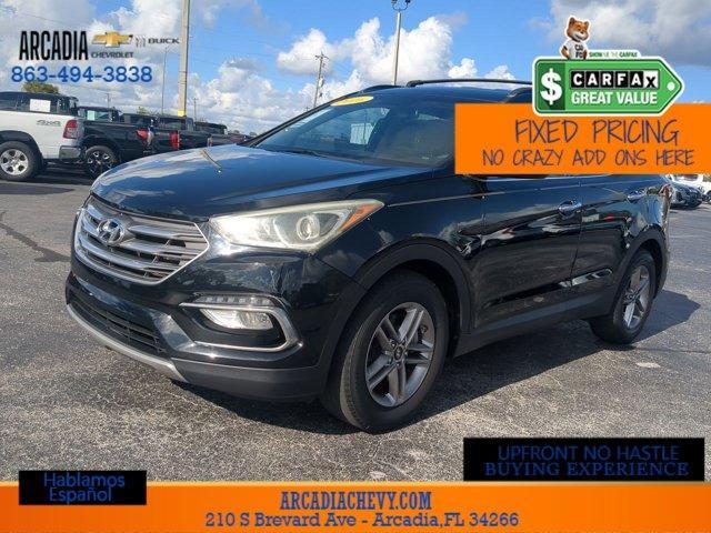 used 2017 Hyundai Santa Fe Sport car, priced at $14,000