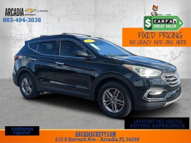 used 2017 Hyundai Santa Fe Sport car, priced at $14,000