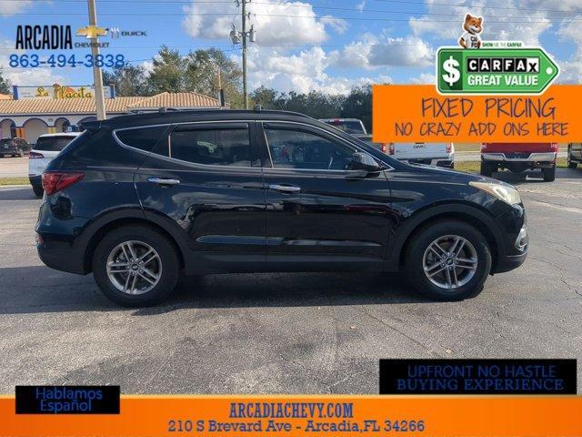 used 2017 Hyundai Santa Fe Sport car, priced at $14,000