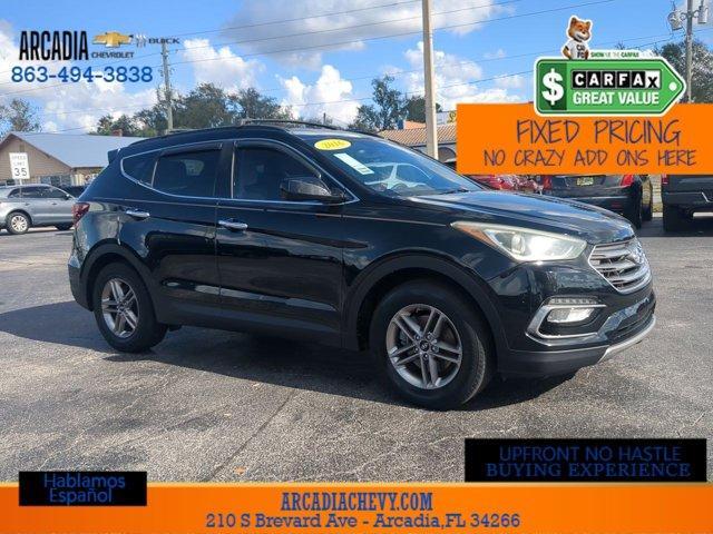 used 2017 Hyundai Santa Fe Sport car, priced at $14,000