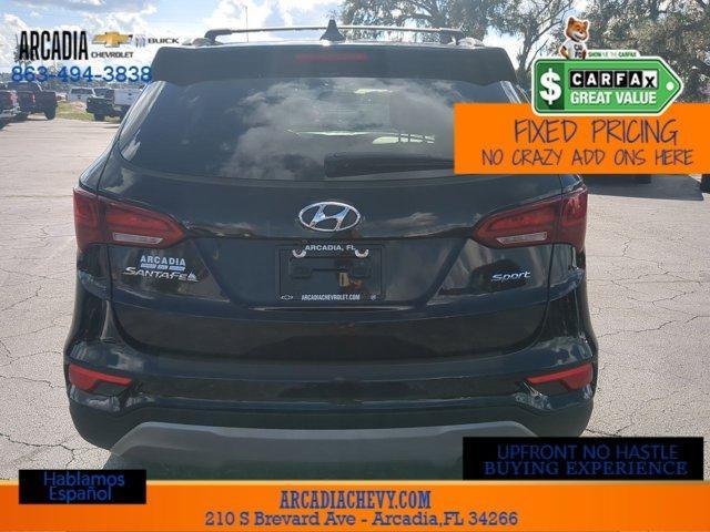 used 2017 Hyundai Santa Fe Sport car, priced at $14,000