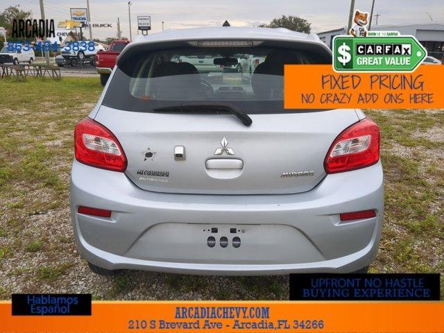 used 2018 Mitsubishi Mirage car, priced at $5,200