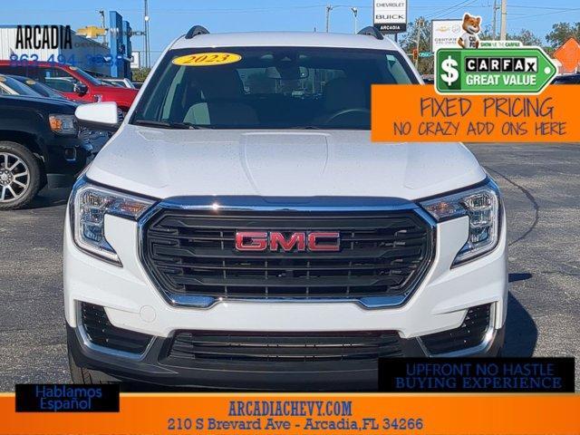 used 2023 GMC Terrain car, priced at $22,420