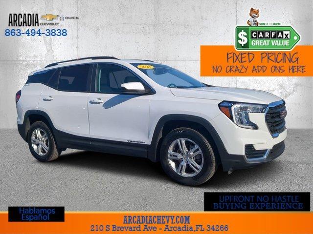 used 2023 GMC Terrain car, priced at $22,420