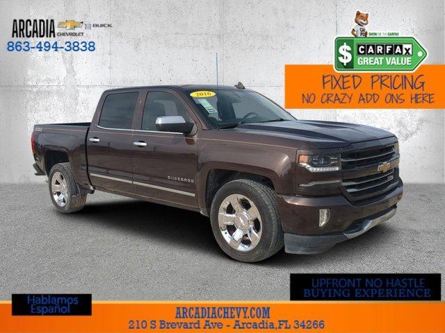 used 2016 Chevrolet Silverado 1500 car, priced at $24,784