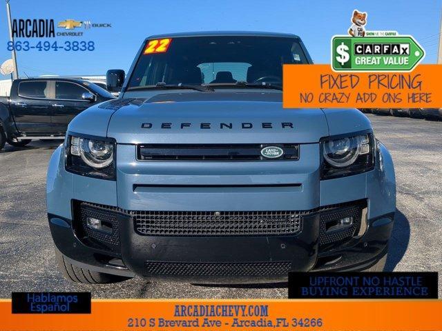 used 2022 Land Rover Defender car, priced at $51,300