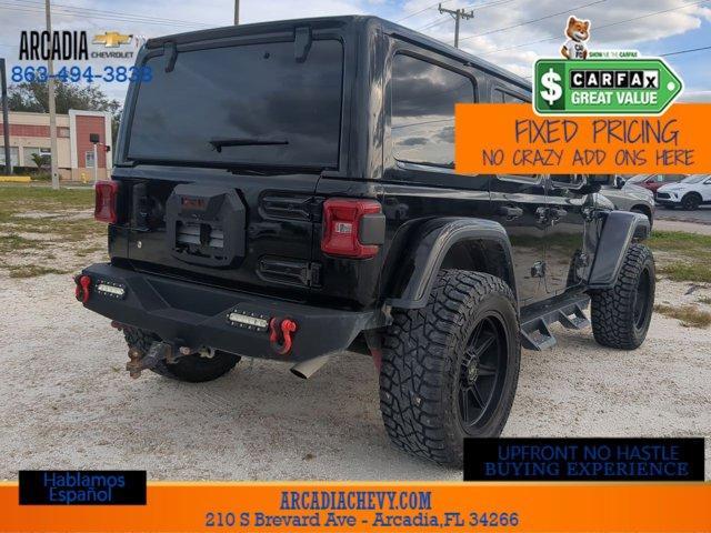 used 2019 Jeep Wrangler Unlimited car, priced at $29,800