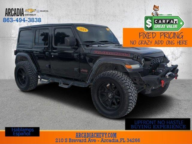 used 2019 Jeep Wrangler Unlimited car, priced at $29,800