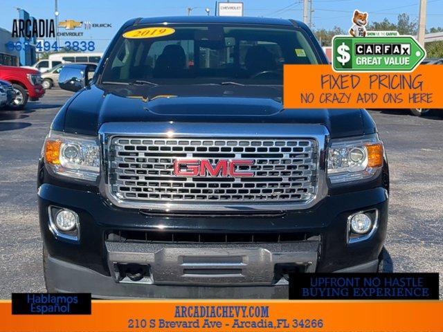 used 2019 GMC Canyon car, priced at $25,511