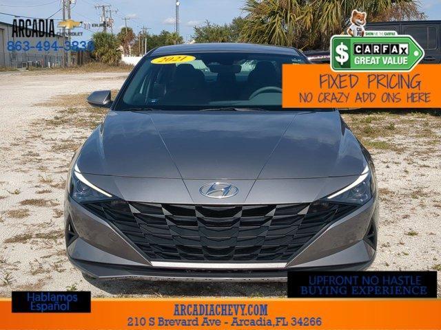 used 2021 Hyundai Elantra car, priced at $16,284