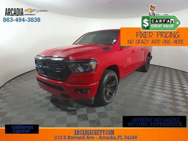 used 2021 Ram 1500 car, priced at $32,391