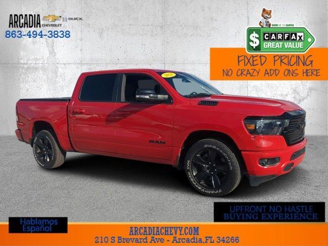 used 2021 Ram 1500 car, priced at $31,391