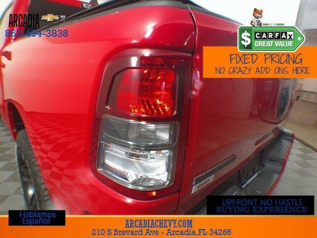 used 2021 Ram 1500 car, priced at $32,391