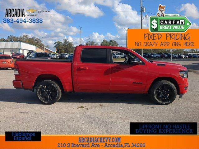 used 2021 Ram 1500 car, priced at $31,391