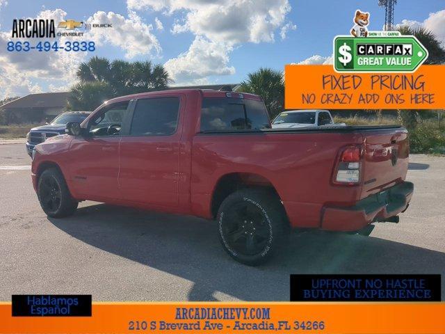 used 2021 Ram 1500 car, priced at $31,391