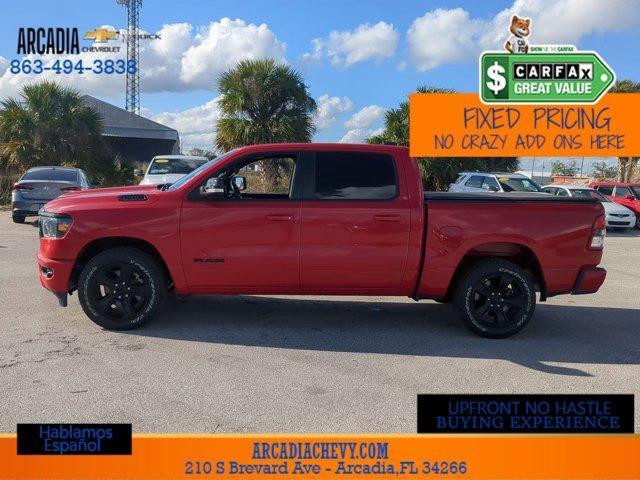 used 2021 Ram 1500 car, priced at $31,391