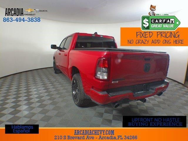 used 2021 Ram 1500 car, priced at $32,391