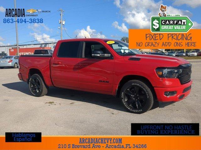 used 2021 Ram 1500 car, priced at $31,391