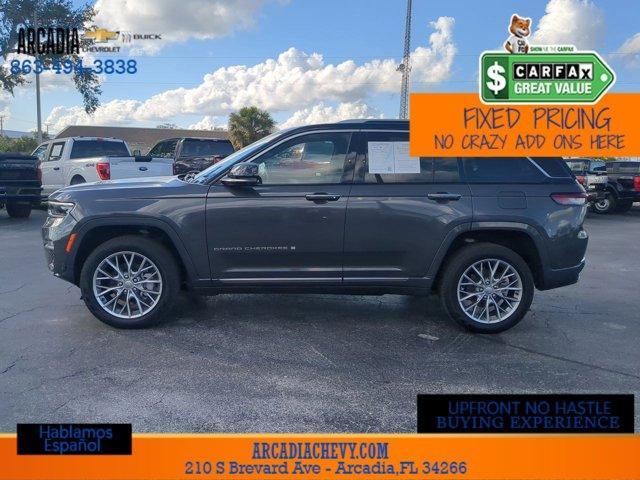 used 2023 Jeep Grand Cherokee car, priced at $43,000