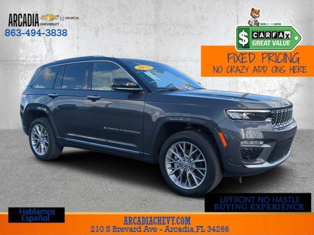 used 2023 Jeep Grand Cherokee car, priced at $43,000