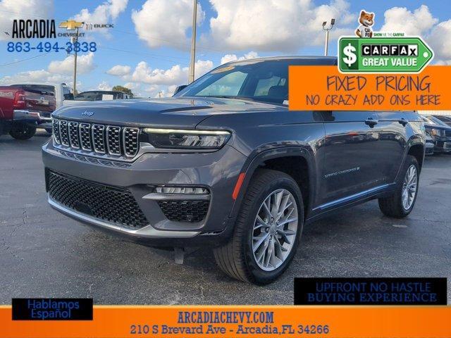 used 2023 Jeep Grand Cherokee car, priced at $43,000