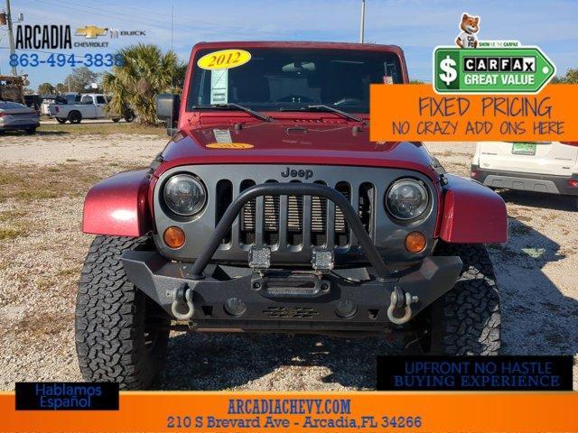 used 2012 Jeep Wrangler Unlimited car, priced at $11,284