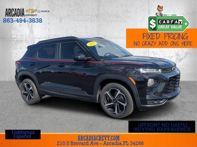 used 2021 Chevrolet TrailBlazer car, priced at $23,391