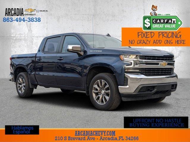 used 2021 Chevrolet Silverado 1500 car, priced at $37,284