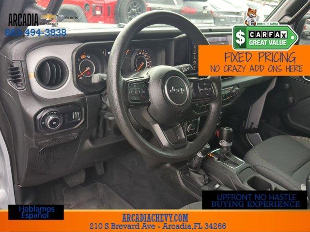 used 2024 Jeep Wrangler car, priced at $31,391