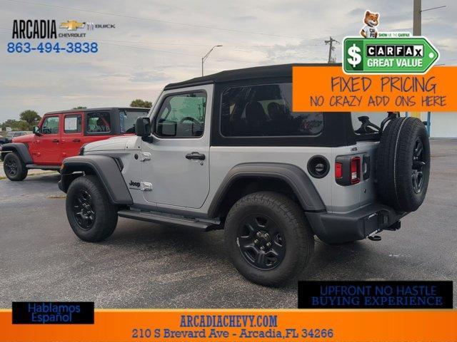 used 2024 Jeep Wrangler car, priced at $31,391