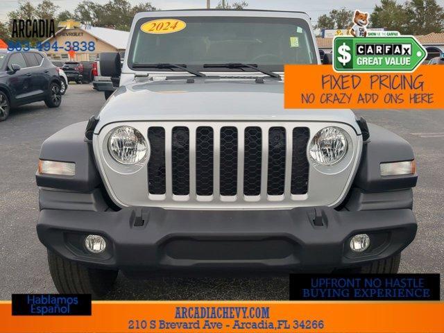 used 2024 Jeep Wrangler car, priced at $31,391