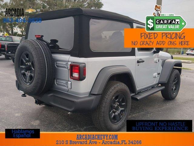 used 2024 Jeep Wrangler car, priced at $31,391