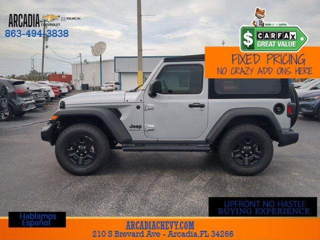 used 2024 Jeep Wrangler car, priced at $31,391