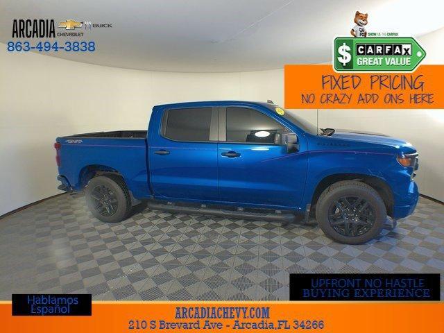 used 2024 Chevrolet Silverado 1500 car, priced at $41,184