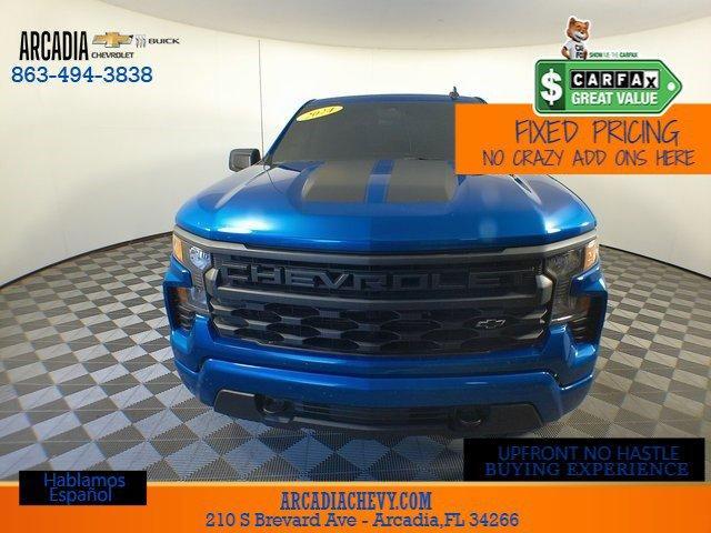 used 2024 Chevrolet Silverado 1500 car, priced at $41,184