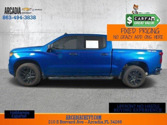 used 2024 Chevrolet Silverado 1500 car, priced at $41,184